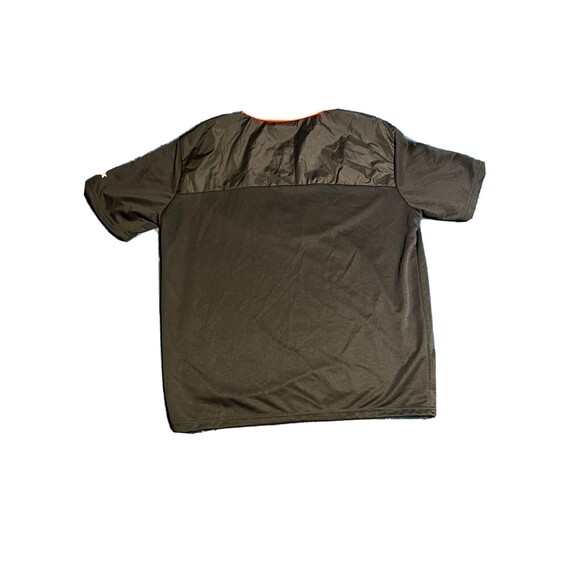 Cool Base MLB Miami Marlins Windbreaker Pullover Black 1/4 Zip Men's Medium - Picture 2 of 8